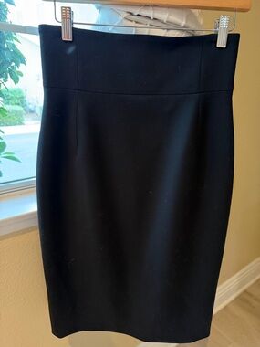 Gucci Black High-Waist Pencil Skirt